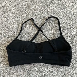 Lululemon Black Sports Bra Size 4